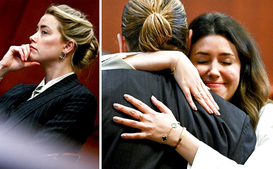 Νέο ειδύλλιο; Η αγκαλιά της δικηγόρου στον Τζόνι Ντεπ – «Δεν είναι ο μοναδικός σύντροφος στον οποίο έχεις επιτεθεί» είπε στην Χερντ