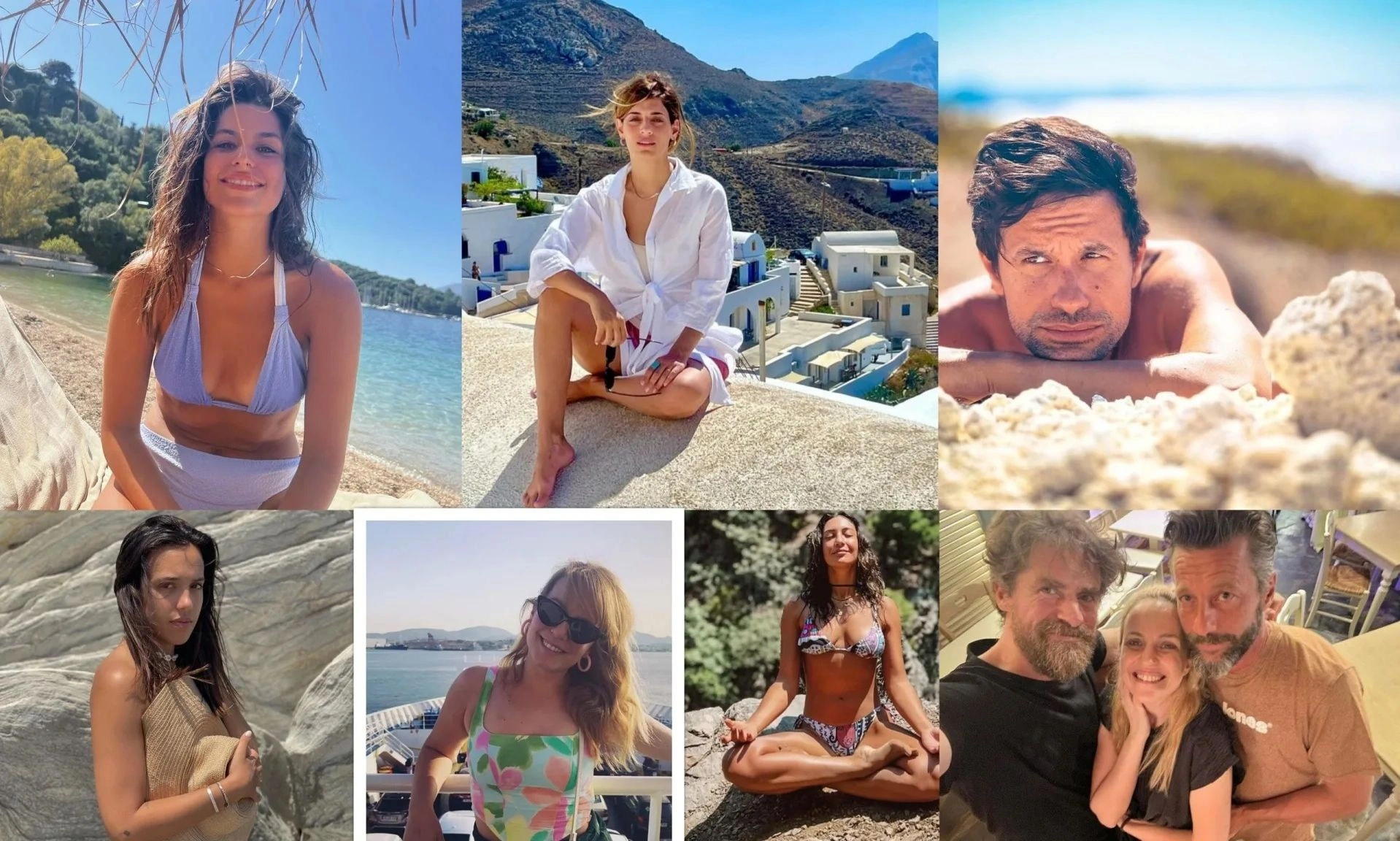 Σασμός: Το καλοκαιρινό reunion των πρωταγωνιστών σε παραλία της Κιμώλου
